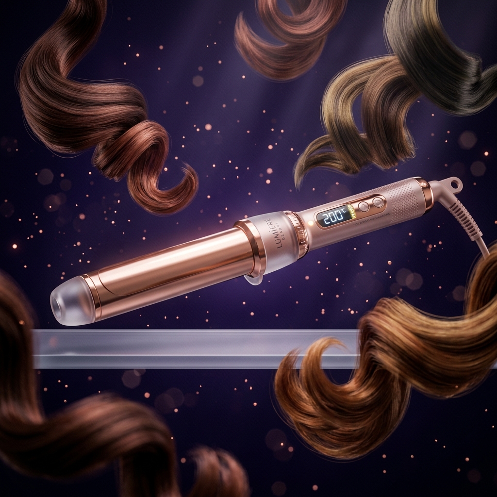 Ondulator profesional ceramic Curls.live cu bucle mătăsoase